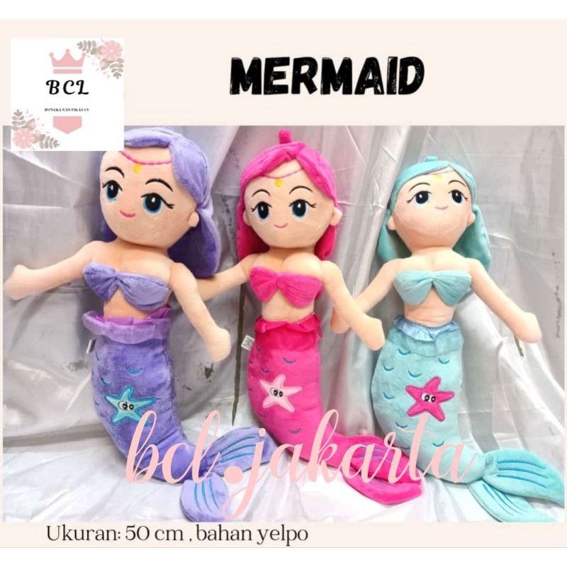 BONEKA MERMAID / BONEKA PUTRI DUYUNG