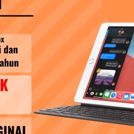 Keyboard 10.2 for 9 / 8 GARANSI RESMI 1 tahun bukan magic keyboard