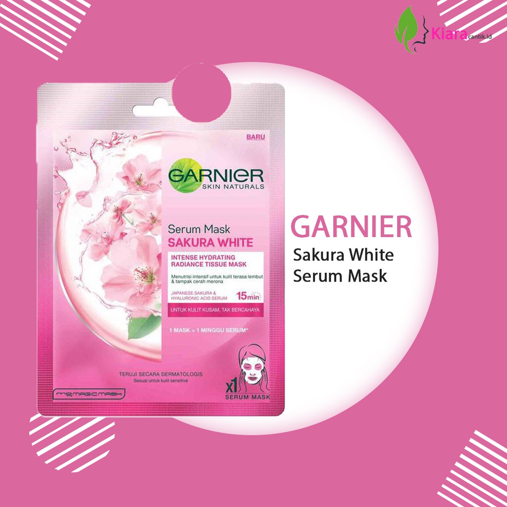 GARNIER Sakura White Serum Mask