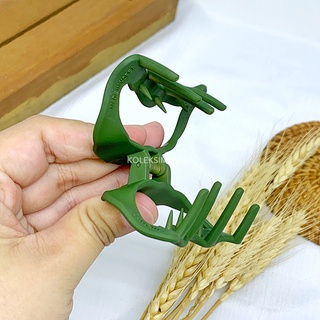 Image of thu nhỏ Jepit Rambut Rangka Korea Dove Model Setengah Lingkaran Polos 7 cm [G 8037] #6