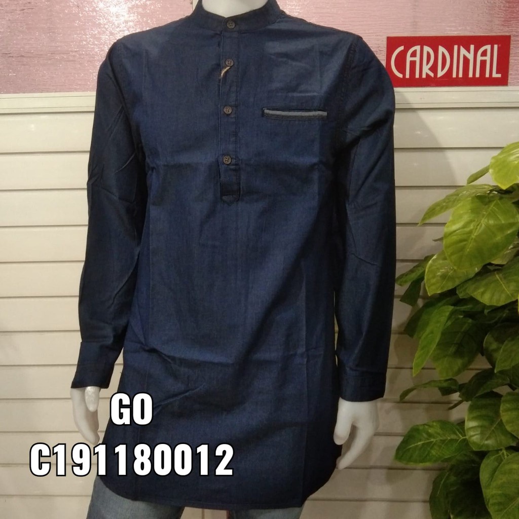 gos TQR CARDINAL KEMEJA KOKO Kemeja Cardinal Lengan Panjang Kemeja Cardinal Original Kemeja Brand