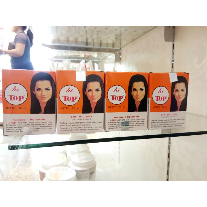HI TOP 25ml Ori 100% Pewarna rambut