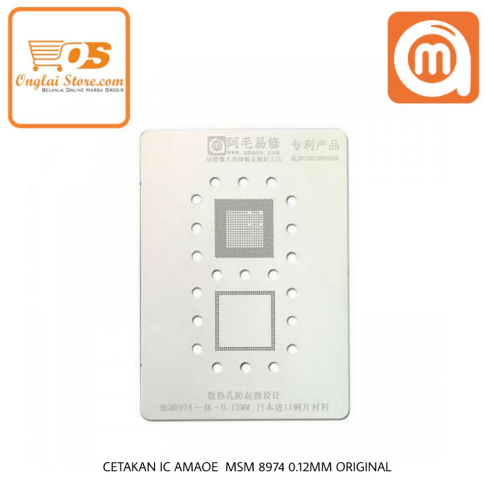 Cetakan Ic Amaoe Msm8974 0.12Mm Original 