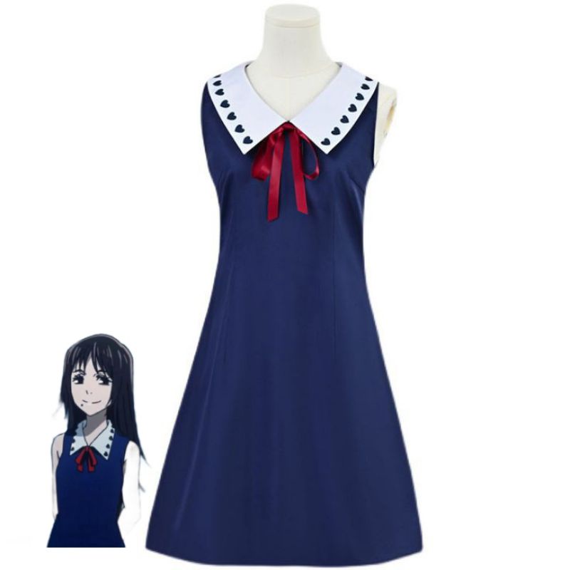 mybaju Orimoto Rika Costume Cosplay Collar Jujutsu Kaisen Kostum Female  Anime