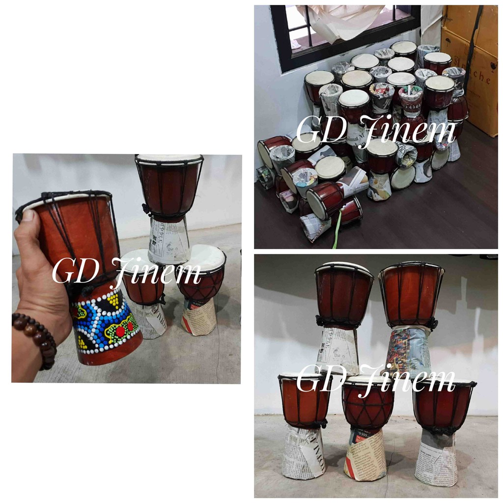 Djimbe Mini, Djimbe Mainan Anak, Kendang Djimbe, Jimbe, Djembe, Kendang Mini, Jembe