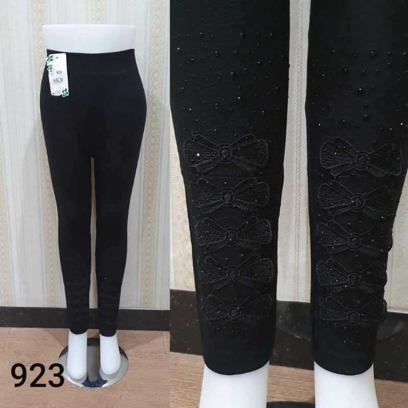 Legging Brukat Import Mote