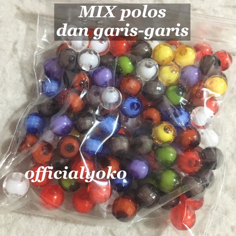 8mm MUTE / MONTE / MOTE / MANIK ISI / BUNDAR ISI / BULAT ISI / MUTIARA / MUTIARA ISI / PEARL 8mm