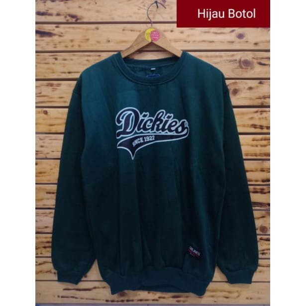 Sweater Hoodie Crewneck Dickies Original Distro Untuk Pria Dan Wanita Bahan Tebal