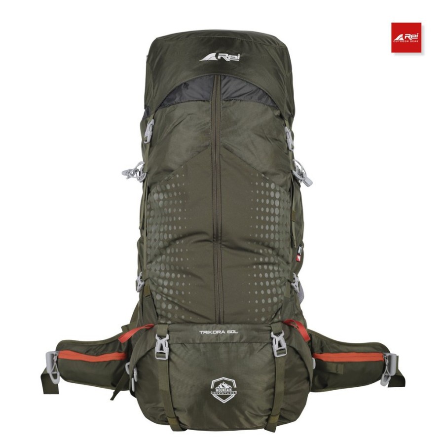 Tas Keril Rei Trikora 60L Arei Tas Carrier Punggung Gunung Outdoorsporty