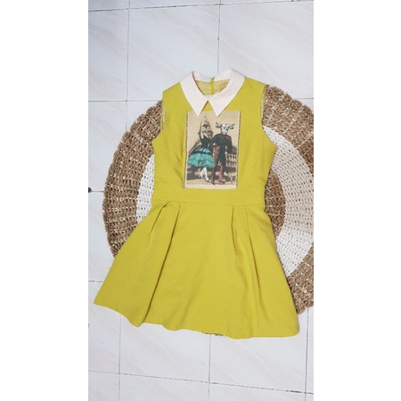DRESS MEKAR KUNING