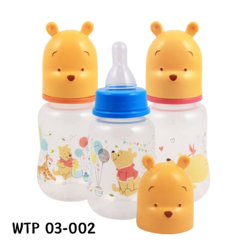 Botol Susu Bayi Winnie The Pooh 125ml (WTP 03 002) / Botol Susu Lucu / Botol Bayi Lucu / Botol Winni
