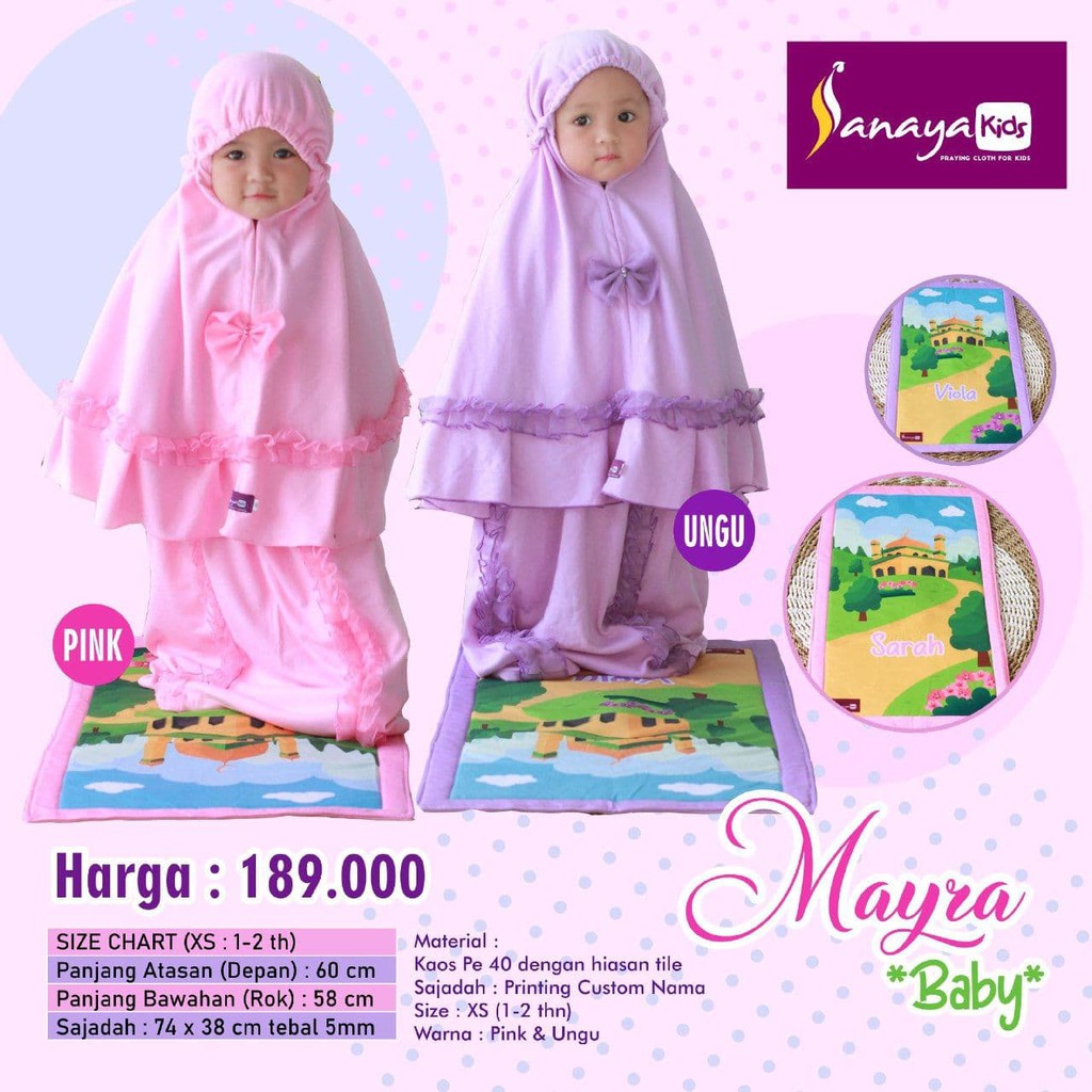 MAYRA BABY PRAYER SET