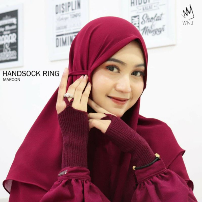 HANDASOCK RING MUSLIMAH || ORIGINAL WANOJA