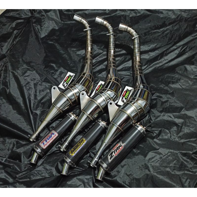 bm power f1zr chrome silincer bulat carbon