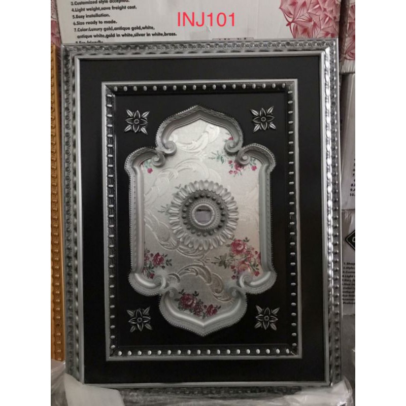 ornamen plafon pvc / ornamen pvc / tempat lampu pvc / ornamen lampu plafon pvc / ornamen lampu