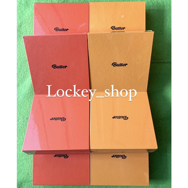 Album BTS Butter Peaches Cream Sealed Ready Stock ina