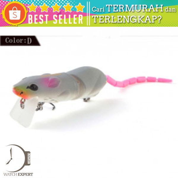 Umpan Pancing Bentuk Tikus Bionic Hard Bait 15.5 grams - JOHNCOO JC -160 Mix Color