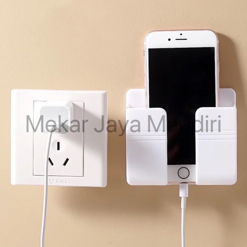 RAK GANTUNG HP CHARGER REMOTE TV AC TEMPEL TEMBOK HOLDER PHONE CAS TEMPEL DINDING HOOK HANDPHONE