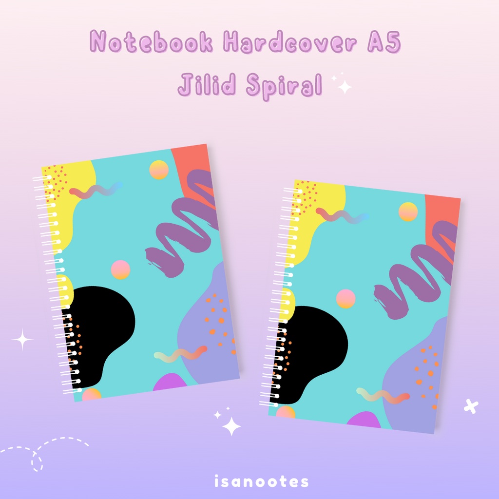 

Notebook Custom Hardcover A5 Jilid Spiral | Custom Notebook - Planner - Journal - Agenda