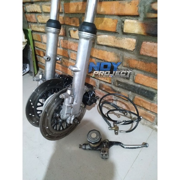 shock depan limbah moge suzuki gsx 750 police set pnp cb gl mp tiger bukan moge cbr 400 750 zhepyr 4