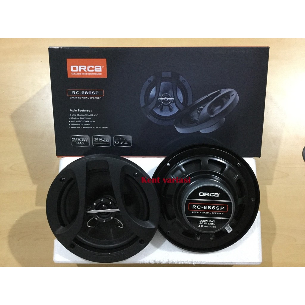 SPEAKER MOBIL 6.5 INCH ORCA RC 689 SP