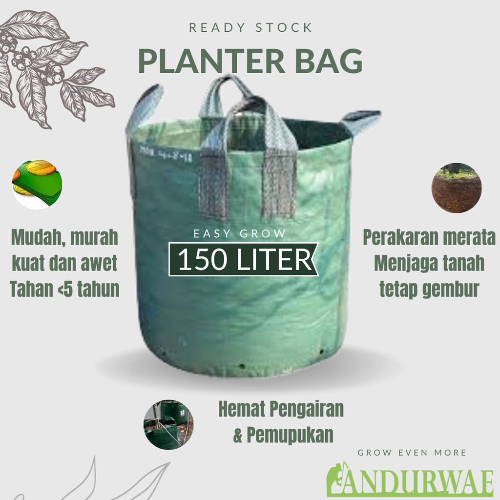 Planter Bag 150 Liter Easy Grow