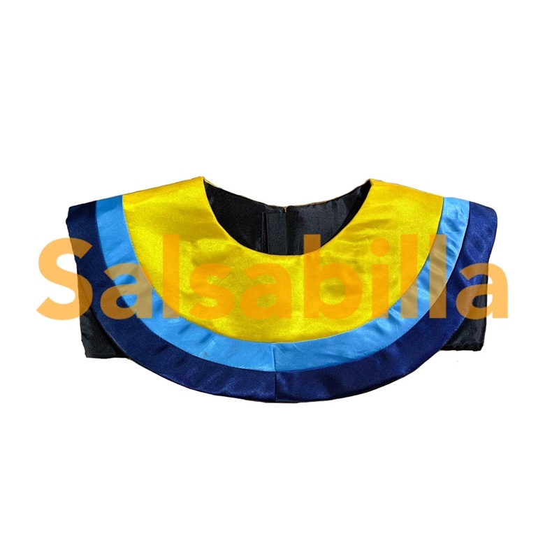 kerah wisuda lis dua / slaber wisuda