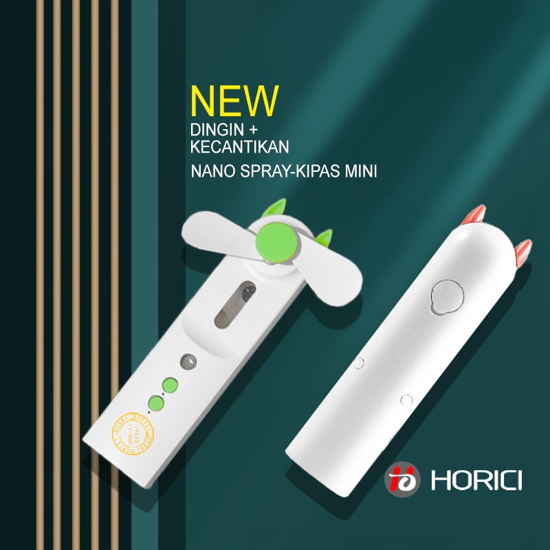 Baru Promosi murah 2IN 1 Kipas Nano Spray Pelembab Wajah Handheld USB Semprotan Nano