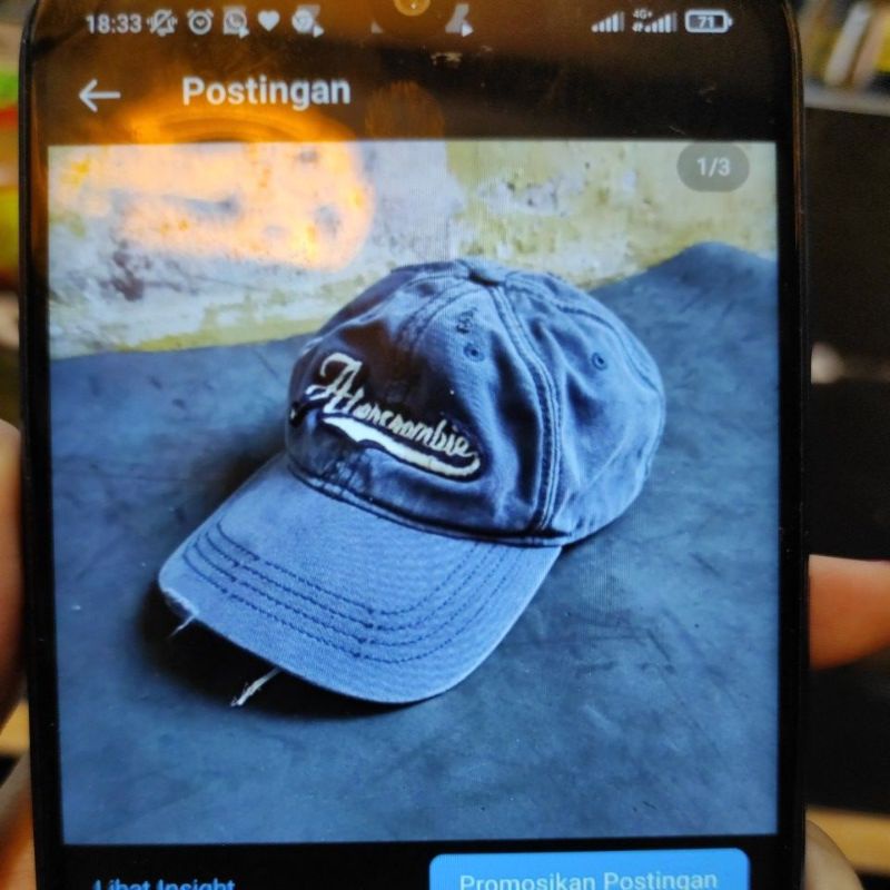 topi cap flexfit abercrombie