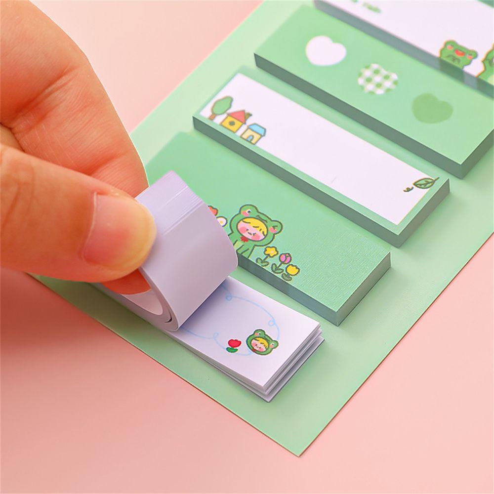 Nanas 120lembar/Set Kartun Sticky Notes Gift Cute To Do List Memo Pad