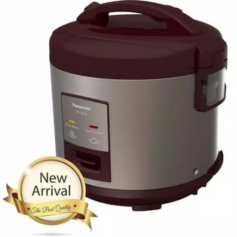 PANASONIC Rice Cooker/ Magic Comb 1,8 Liter 3 in 1 Silver SRCEZ18SSR 400 Watt