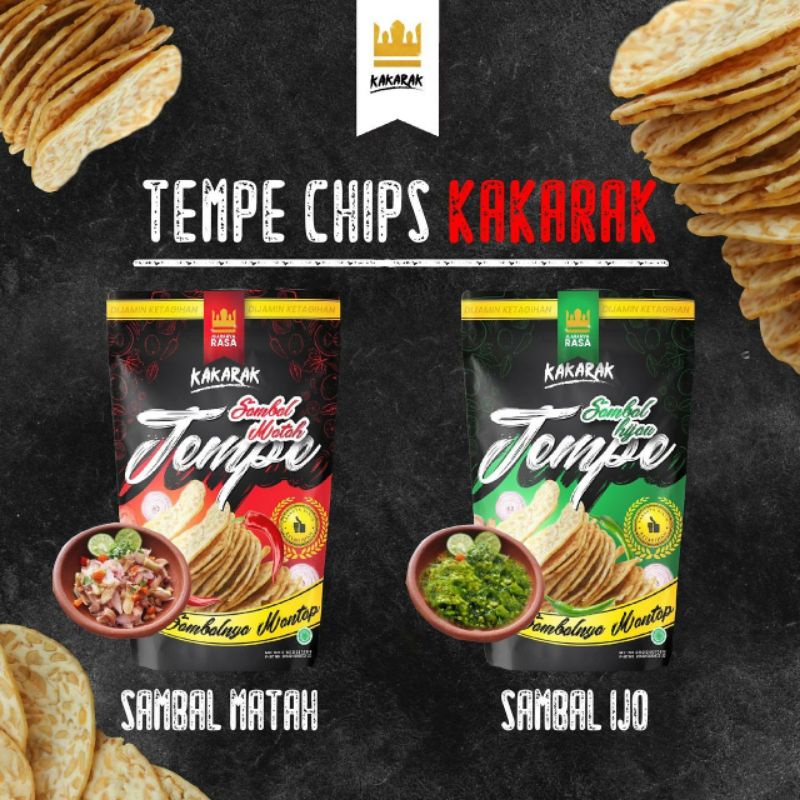 

Keripik Tempe Sambal 100gram