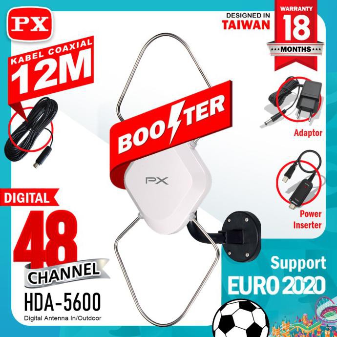 Antena TV Digital Indoor outdoor Px Hda-5600 seperti hda 5000 hda5000