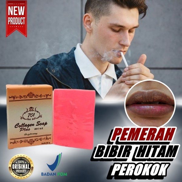 BPOM Pemerah bibir pria alami Original penghilang bibir hitam pria perokok paling ampuh