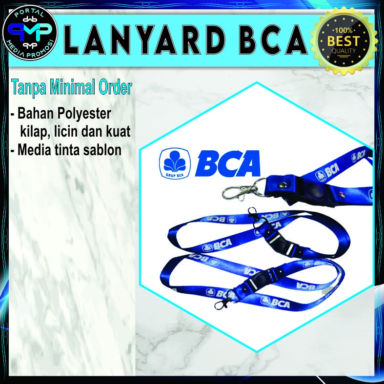 

LANYARD BCA / TALI ID CARD BCA
