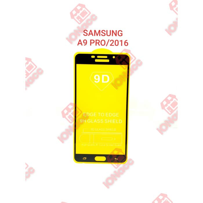 Tempered Glass Full HD For Samsung A9 A7 A5 A3 - J2 Prime Pro 2016 - Full Lem Anti Gores Kaca