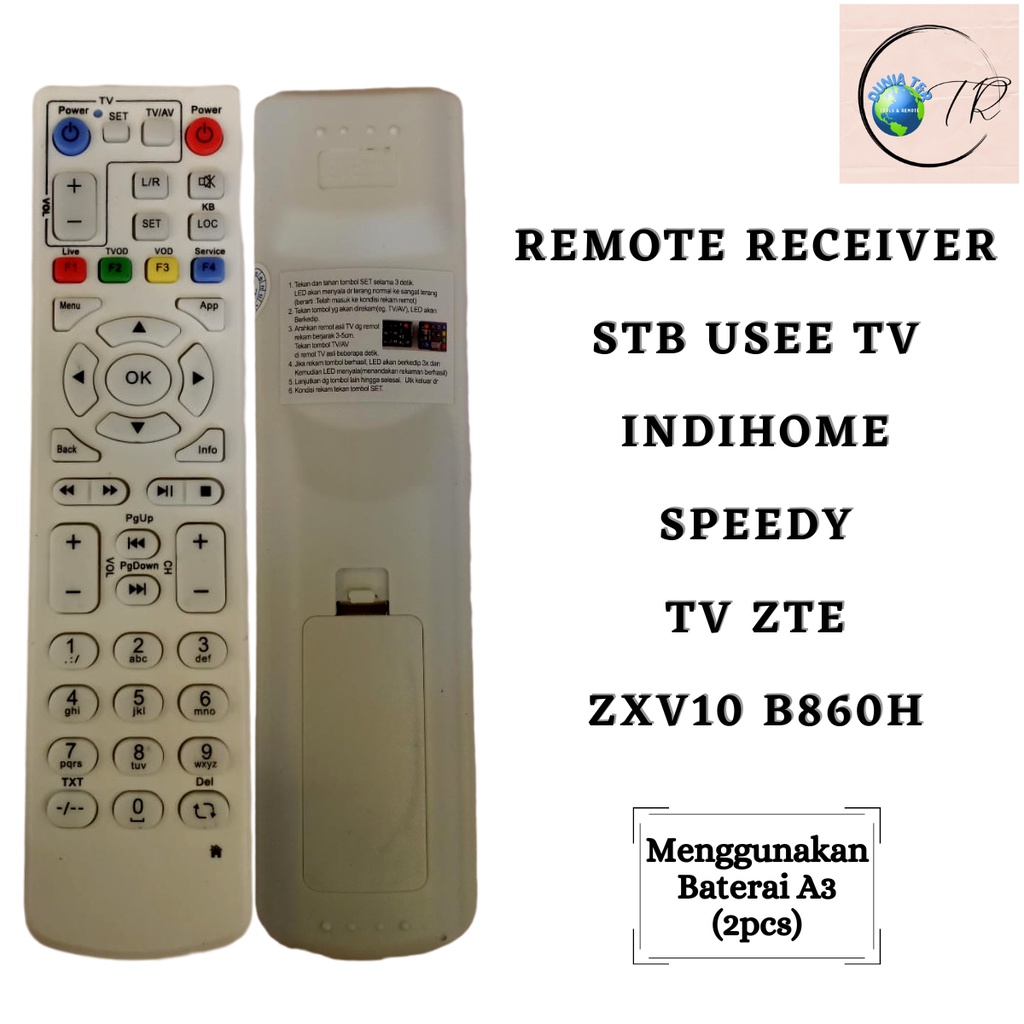 Remot Remote Set Top Box DVB T2Remote Control Receiver Matrix Infico Supper HD Multi STB series