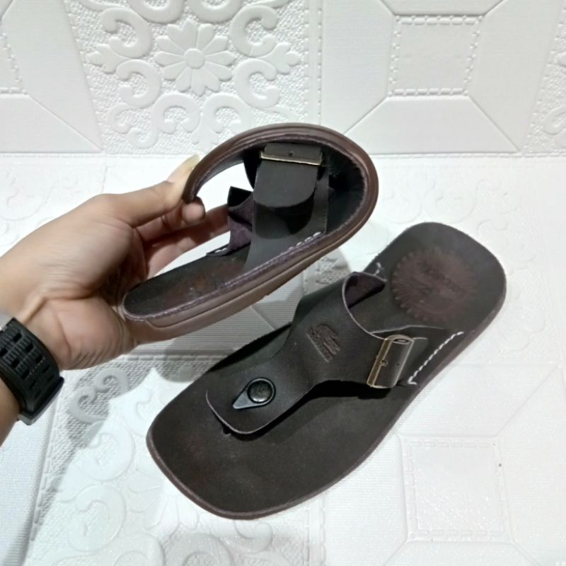 Sandal Capit Pria Kulit