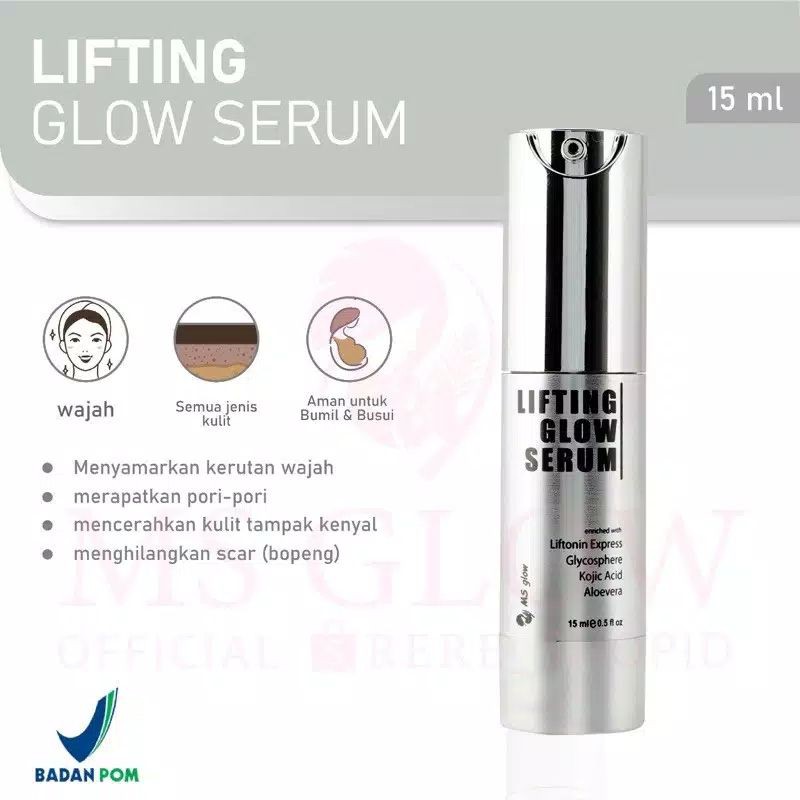 MS GLOW serum asli/original