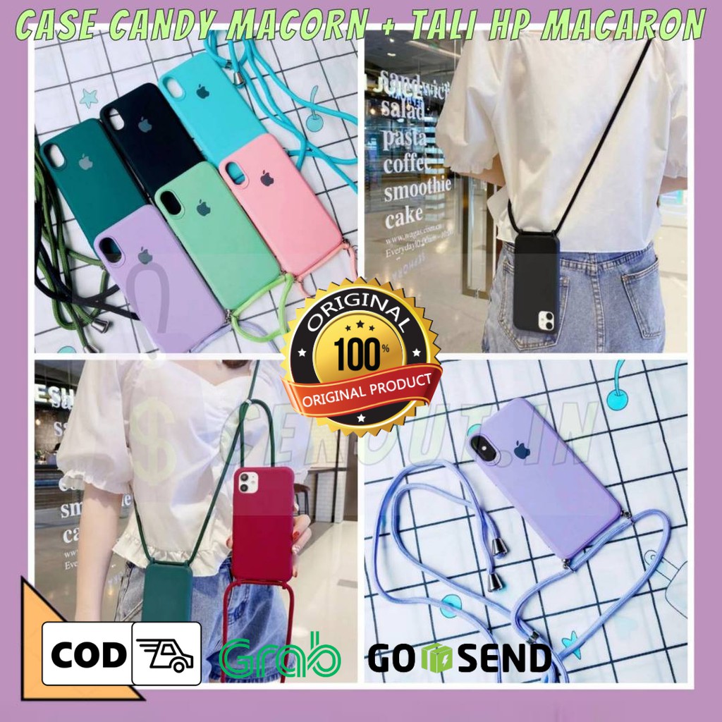 Casing tali hp/Case tali lanyard/Lanyard case/Gantungan tali hp/Strap hp/Tali sling case/Hardcase