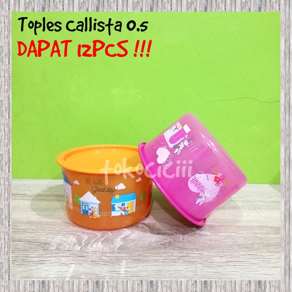 12PCS Toples Odate 0.5 lusin toples jajan calista