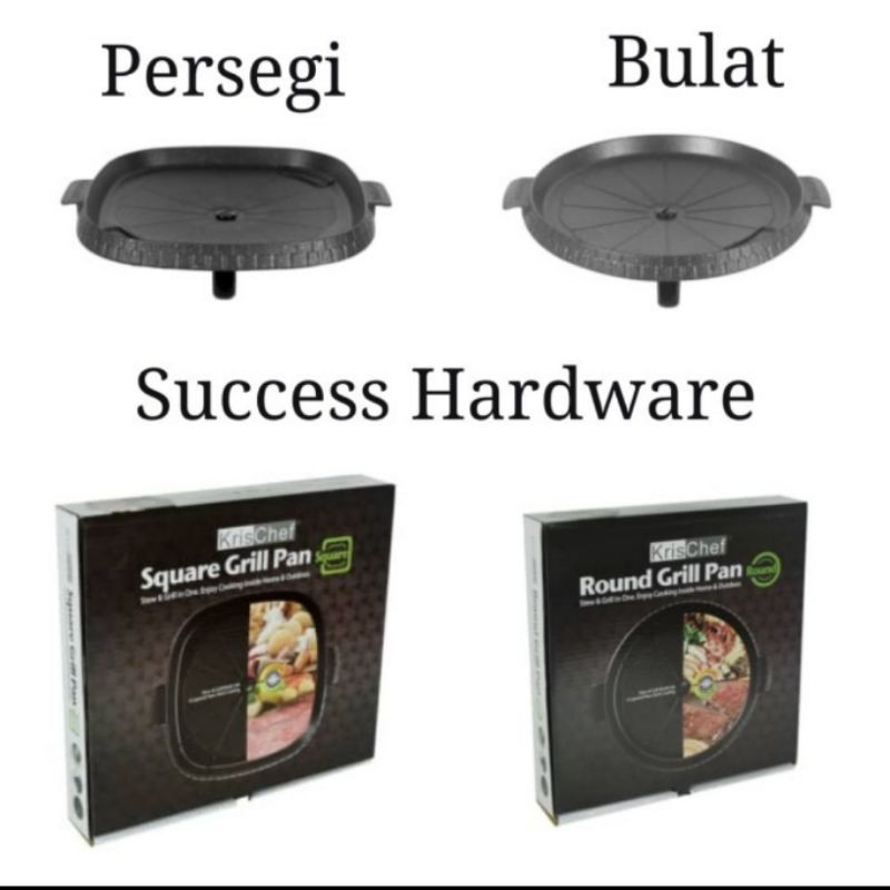 KRISCHEF GRILL PAN JOY WAJAN PANGGANG 35 CM