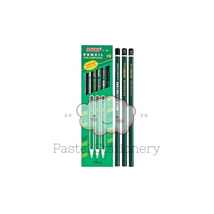 

Pensil Komputer Gambar Kayu 2B Joyko P-88 - Drawing Pencil Murah
