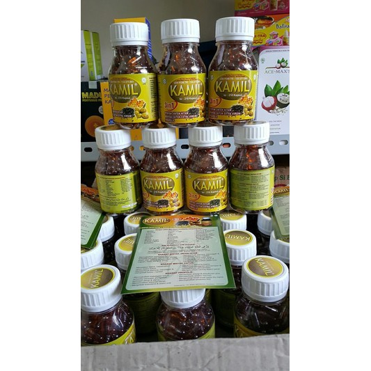 210 kaps KAMIL 3 in1 Original (habatussauda, minyak zaitun, propolis) ter murah promo grosir asli