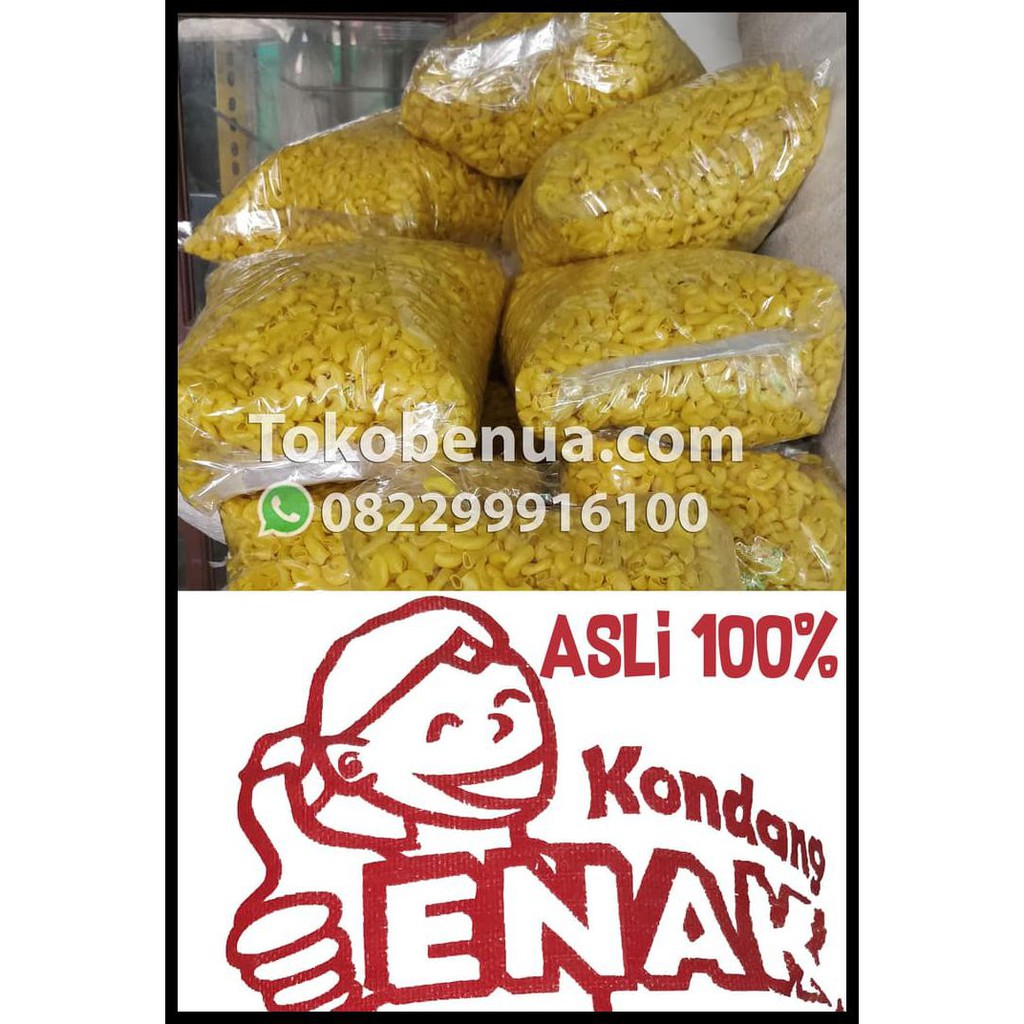 

HOT SALE MAKARONI KONDANG ENAK 1KG terjamin