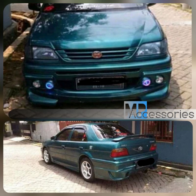 Fullset Bodykit Soluna depan samping belakang