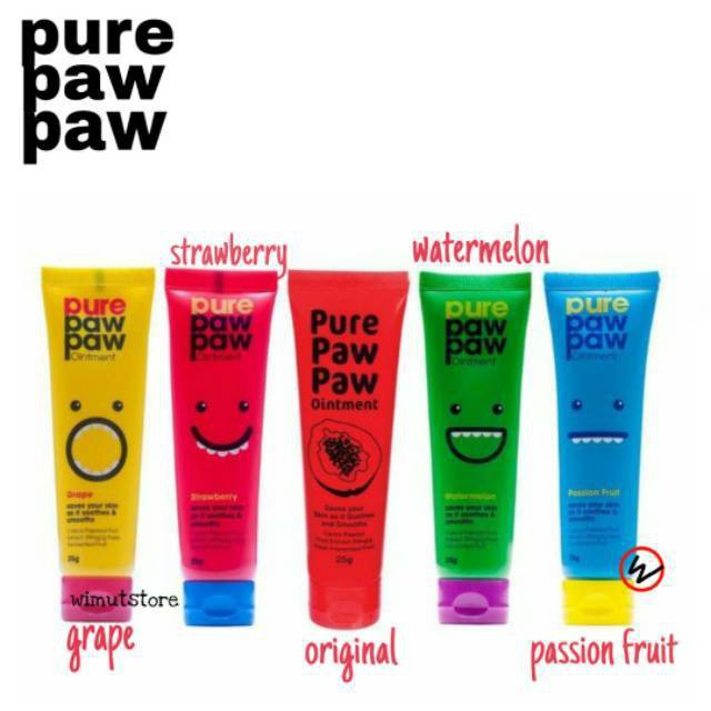 Pure Paw Paw Ointment Lip Balm 100% Original BPOM - 25gr