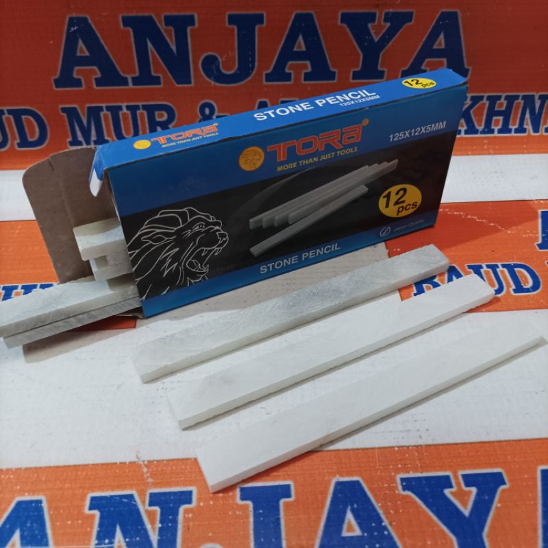 

TORA Stone Pencil / Kapur Besi ( 125 x 15 x 5 mm )