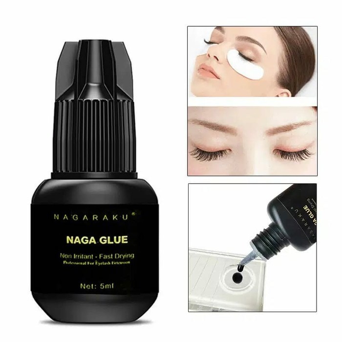 Lem Bulu Mata Palsu NAGARAKU Eyelash Extension Glue