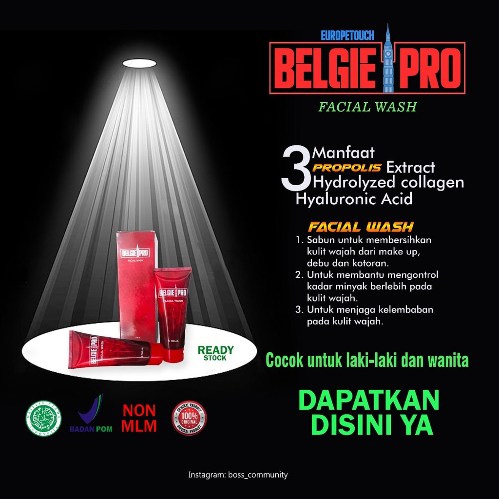Belgie Pro Facial Wash